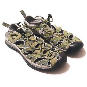 Keen Womens Sandal Shoes Whisper Size 9M / 39.5 Green Athletic Sport